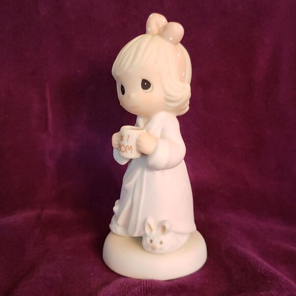 Vintage Precious Moments  #1 Mom "Thank You For the Times We Share" Figurine - Picture 2 of 7